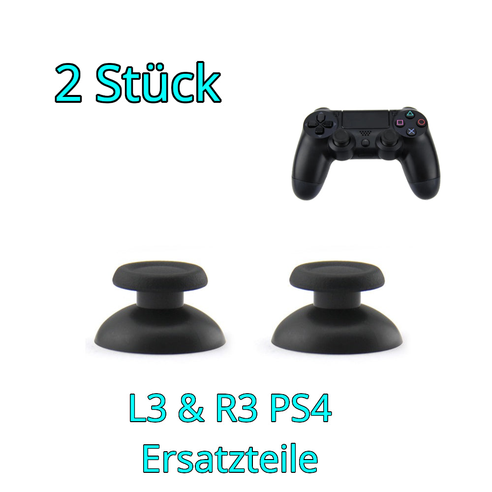 🔧 2× Ersatz-Stickkappen für PS4 Controller – L3 & R3 kompatibel