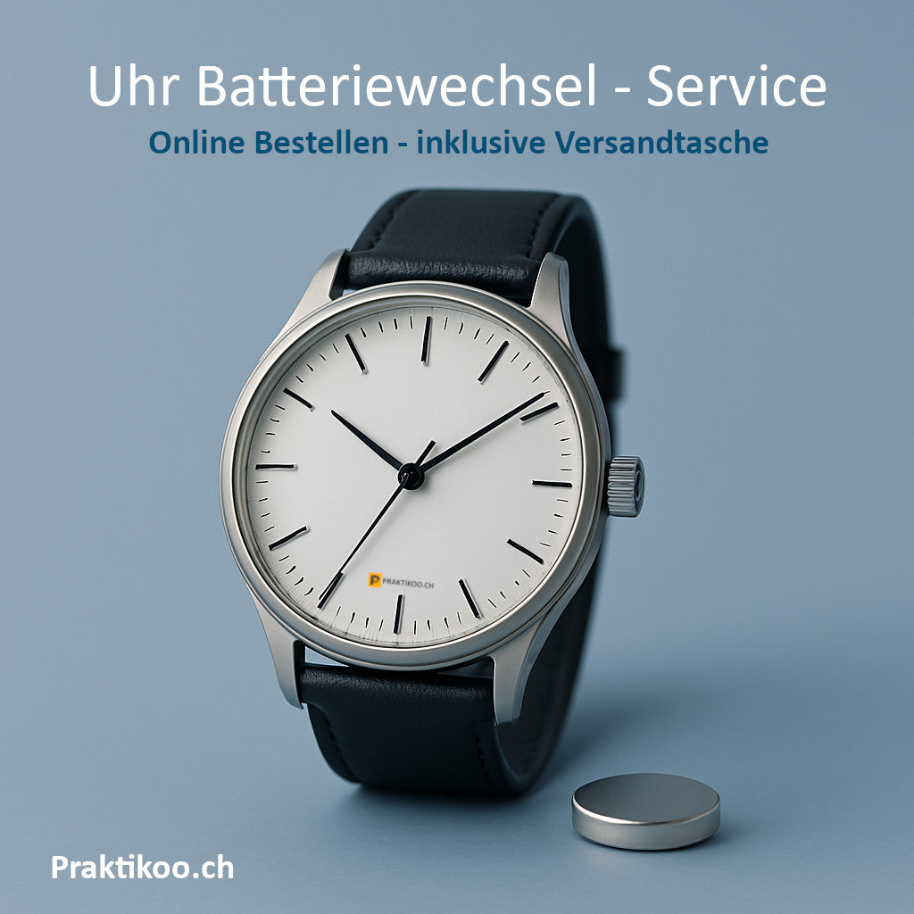 Online Uhren Batterie wechsel - für alltagsuhren Modeuhren - Batteriewechsel für Armbanduhren – Versandservice CH-weit | Einfach & professionell