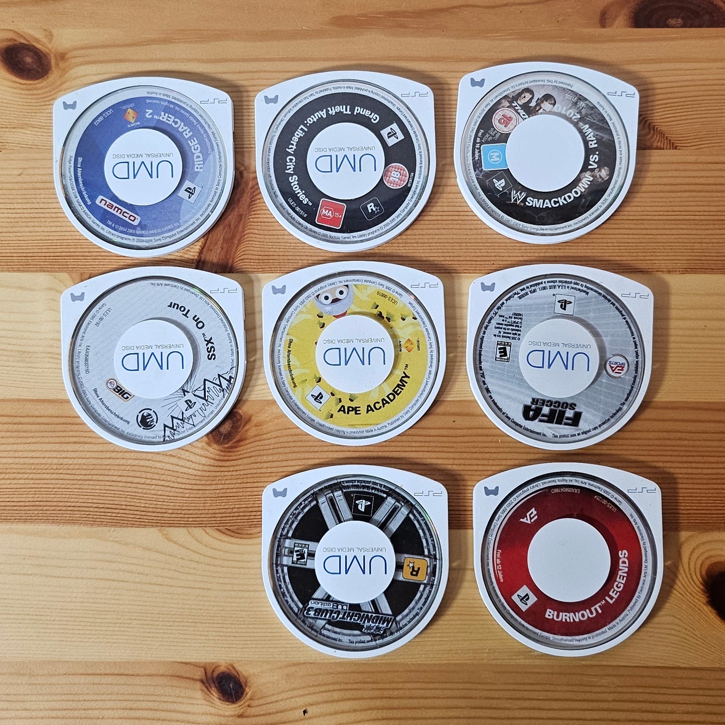 🕹️ Sony PSP – Generalüberholt + 7 Spiele im Set ¨ Neu: Hellerer Bildschirm, Gehäuse, Knöpfe & Akku