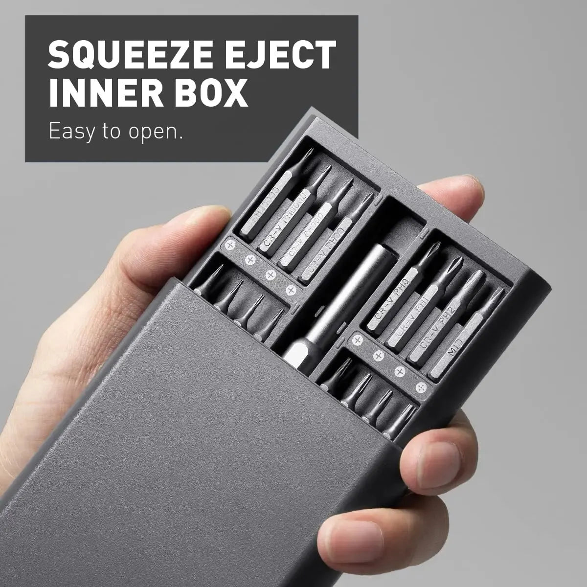63-in-1 Präzisions-Schraubendreher-Set – magnetisch, CR-V Stahl, Profi-Werkzeug für Elektronik & Feinarbeiten
