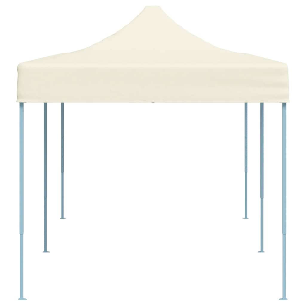 Folding tent Pop-Up 3x6 m Cream white