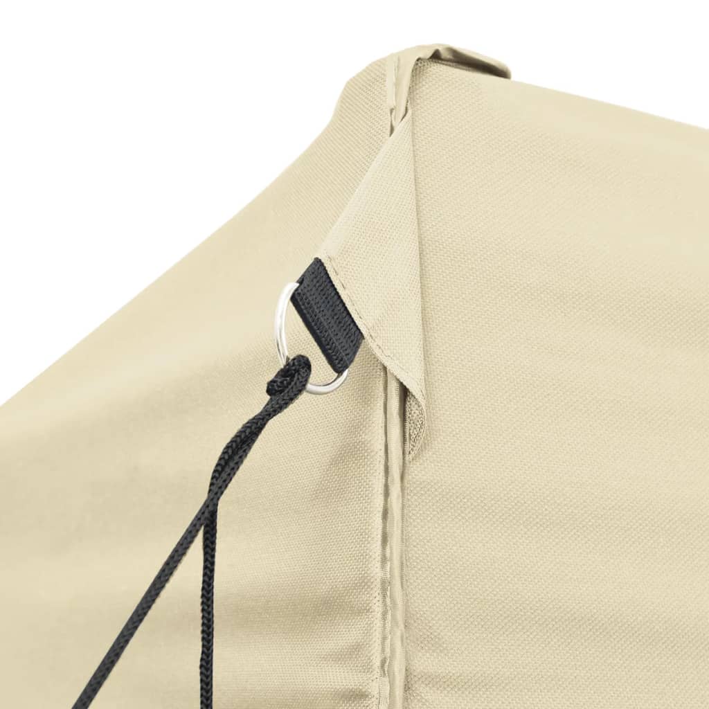 Folding tent Pop-Up 3x4.5 m Cream white