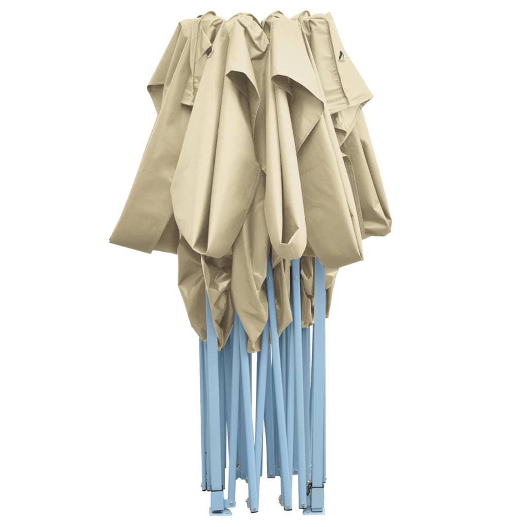 Folding tent Pop-Up 3x4.5 m Cream white