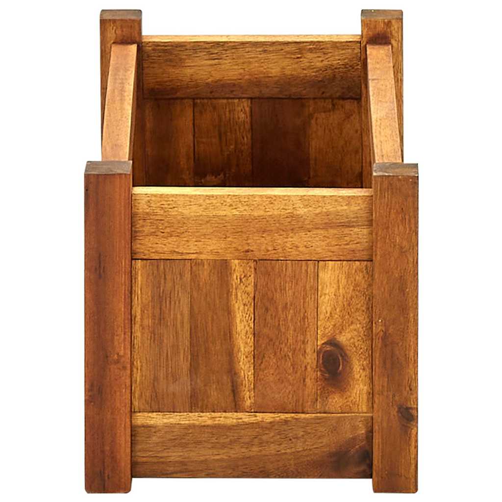 Garden raised bed acacia wood 50x25x25 cm