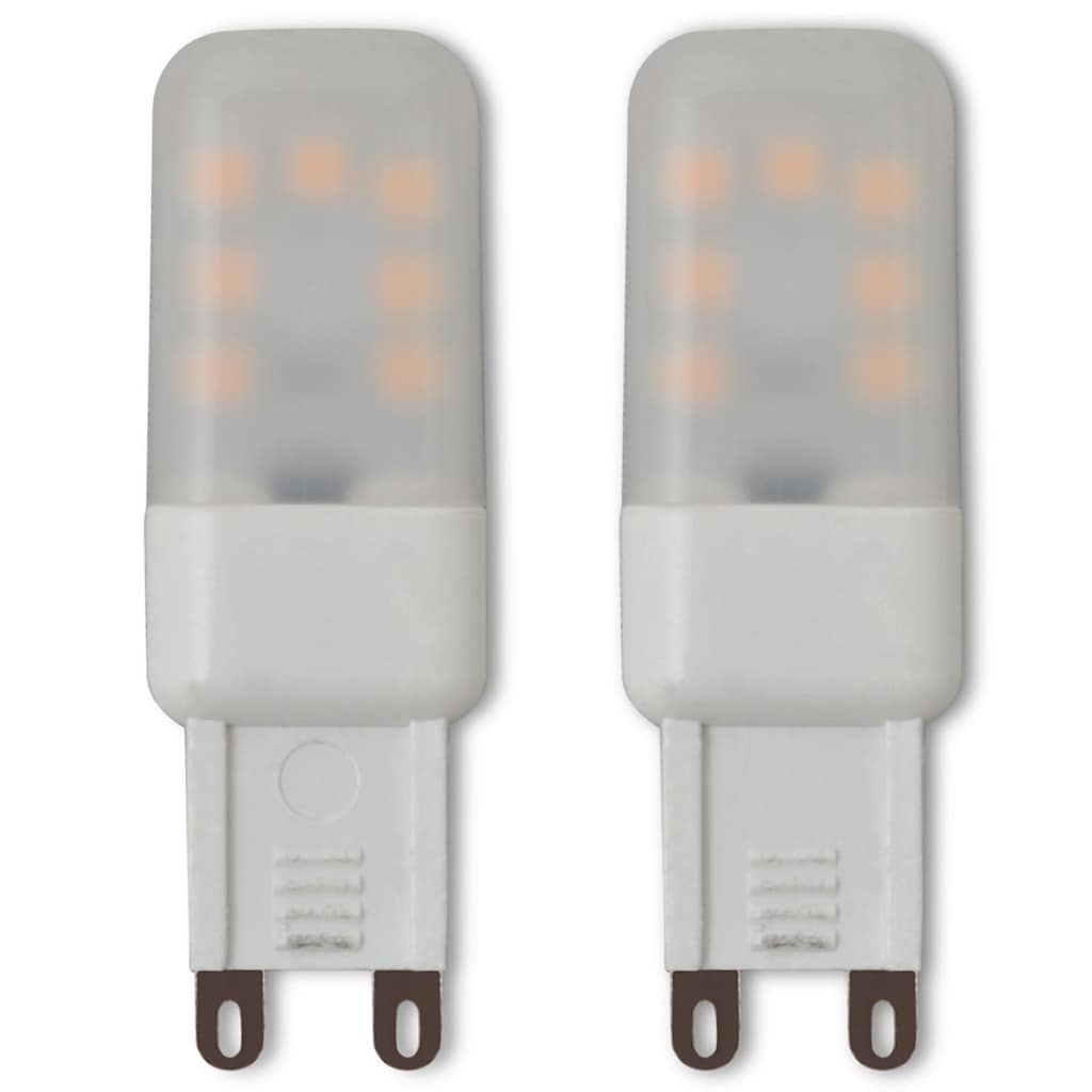 Plafonnier avec 3 ampoules LED G9 120 W