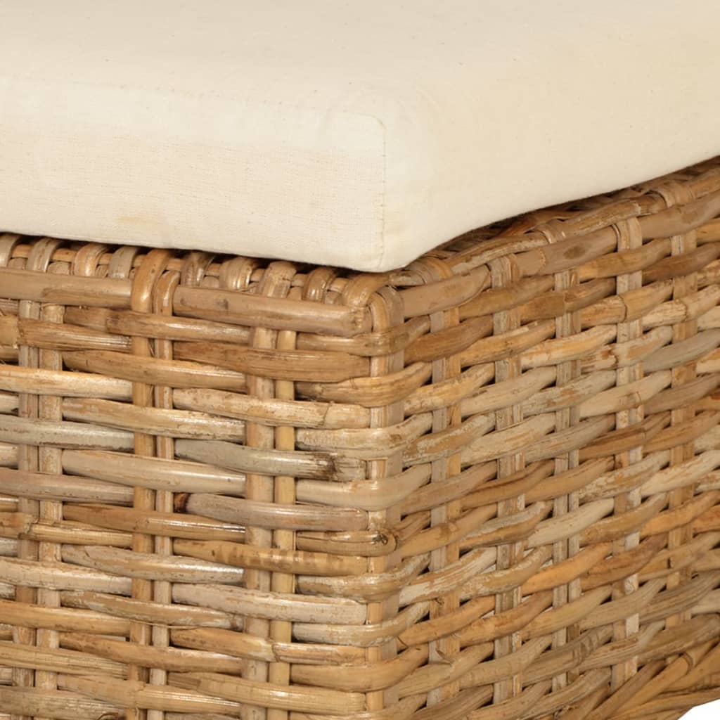 Dining chairs 2 pcs. Kubu rattan mango wood