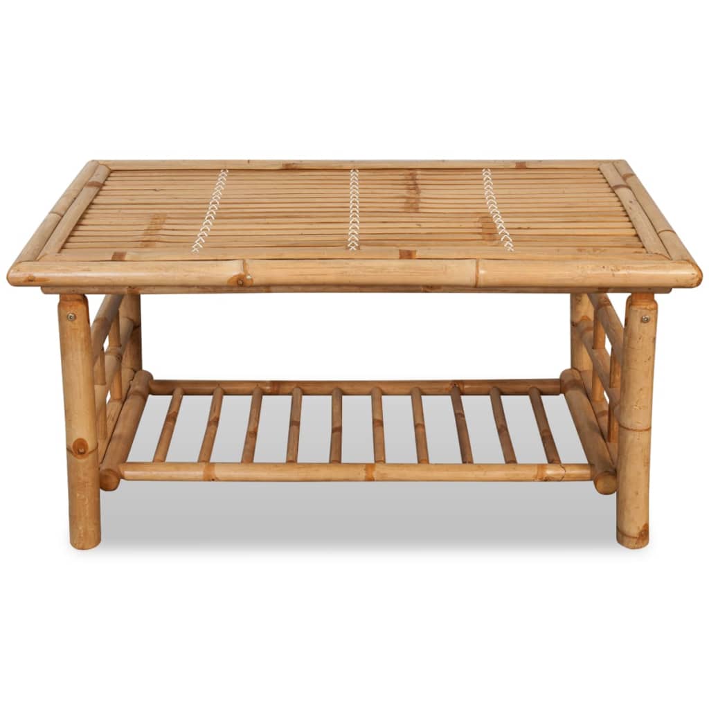 Bamboo coffee table 90x50x45 cm