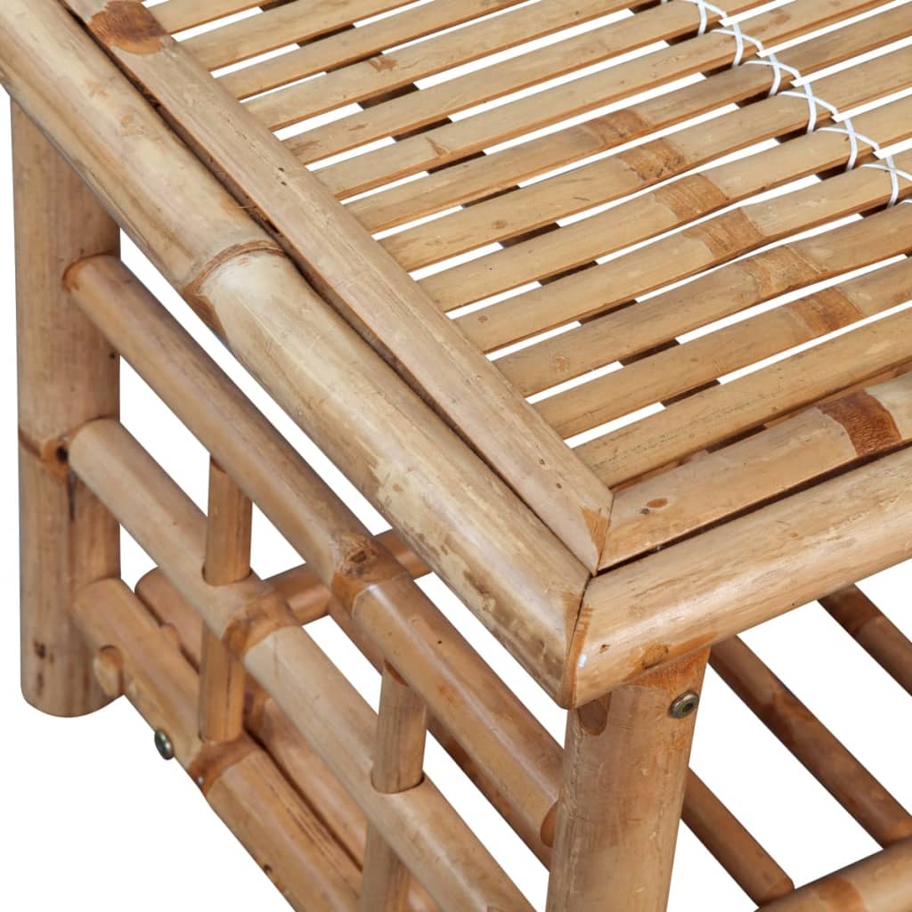 Bamboo coffee table 90x50x45 cm