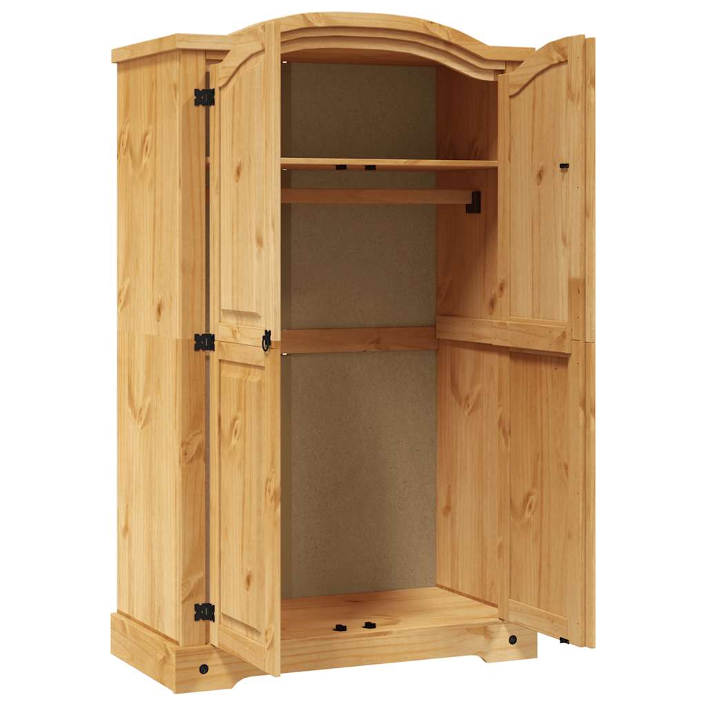Wardrobe Mexican style pinewood 2 doors