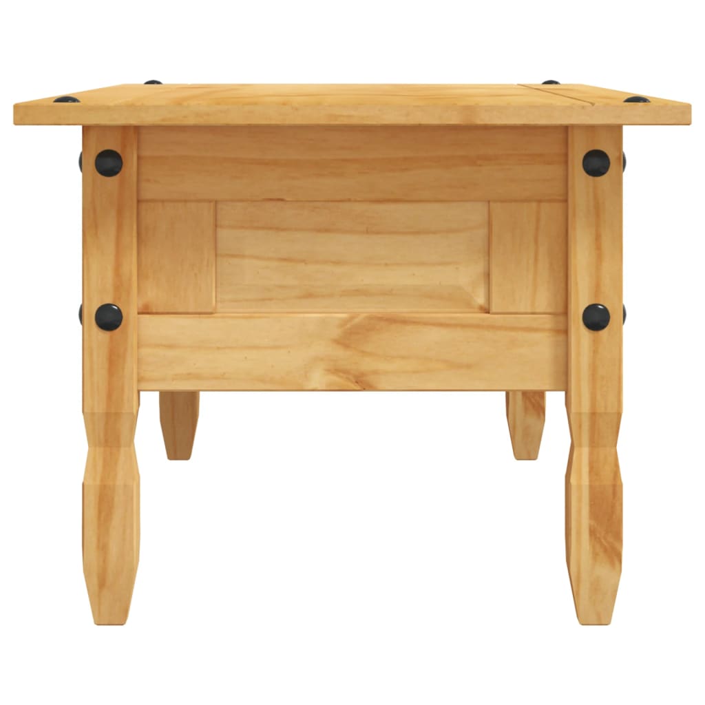 Table basse en pin de style mexicain 100x55x44 cm