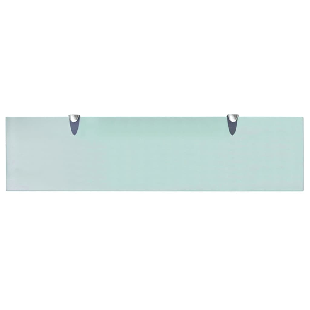Étagère flottante en verre 80x20 cm 8 mm