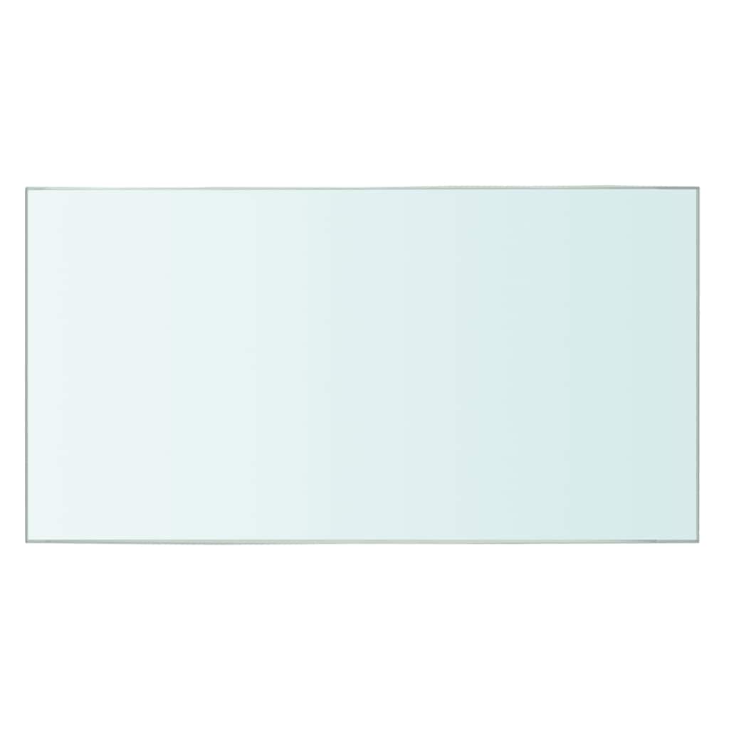 Étagère en verre transparent 30x12 cm
