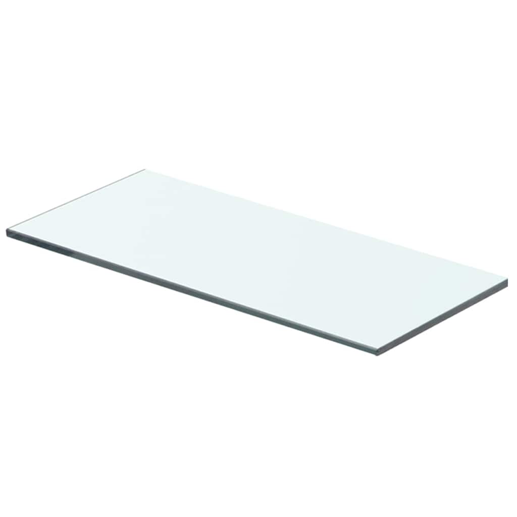 Étagère en verre transparent 40x12 cm