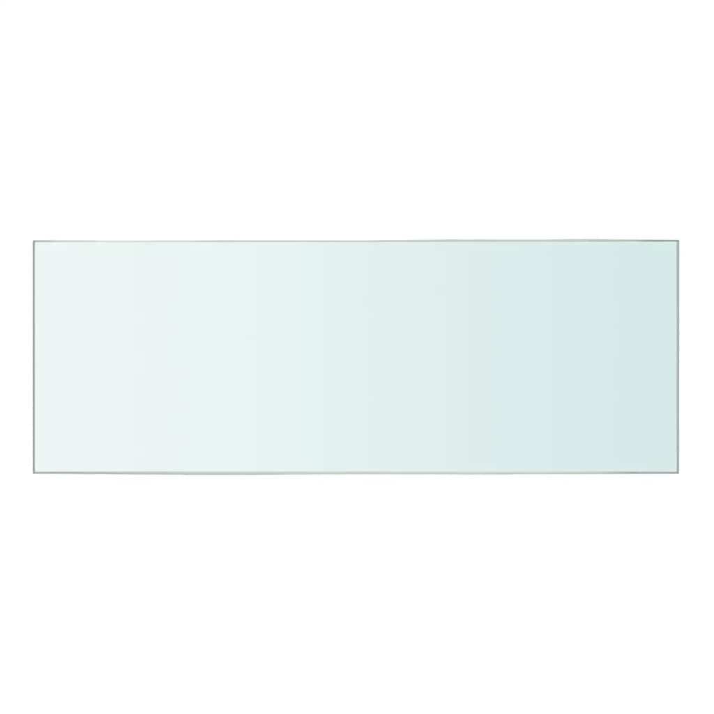 Étagère en verre transparent 40x12 cm