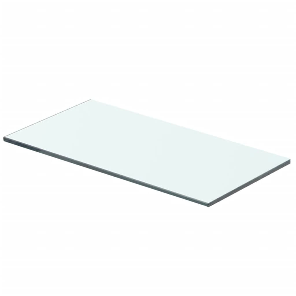Étagère en verre transparent 40x15 cm