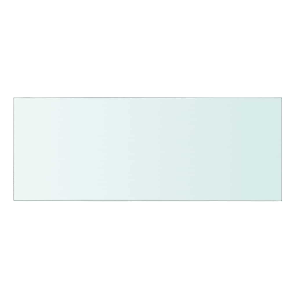 Étagère en verre transparent 40x15 cm