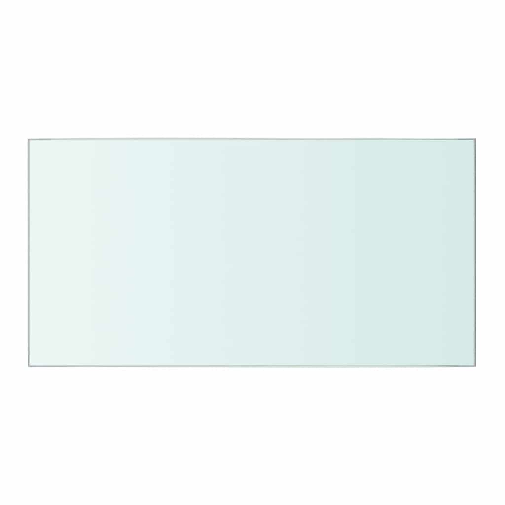 Étagère en verre transparent 40x20 cm