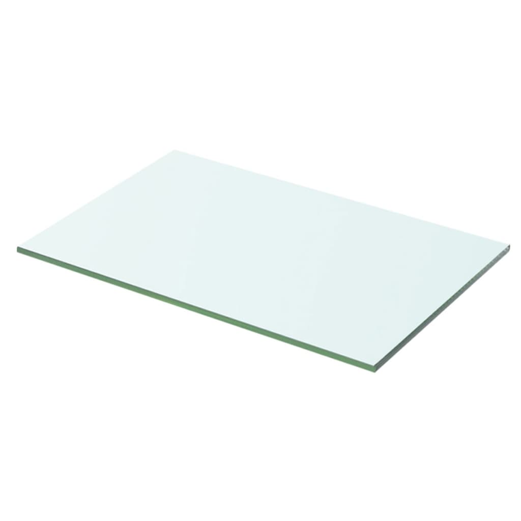 Étagère en verre transparent 50x25 cm