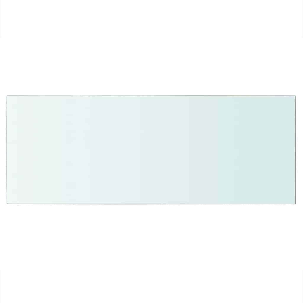 Étagère en verre transparent 60x25 cm