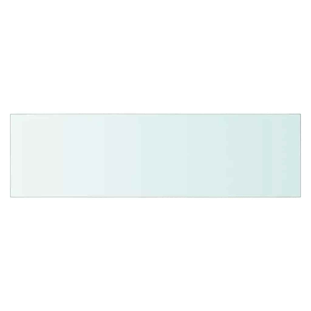 Étagère en verre transparente 70 cm x 20 cm
