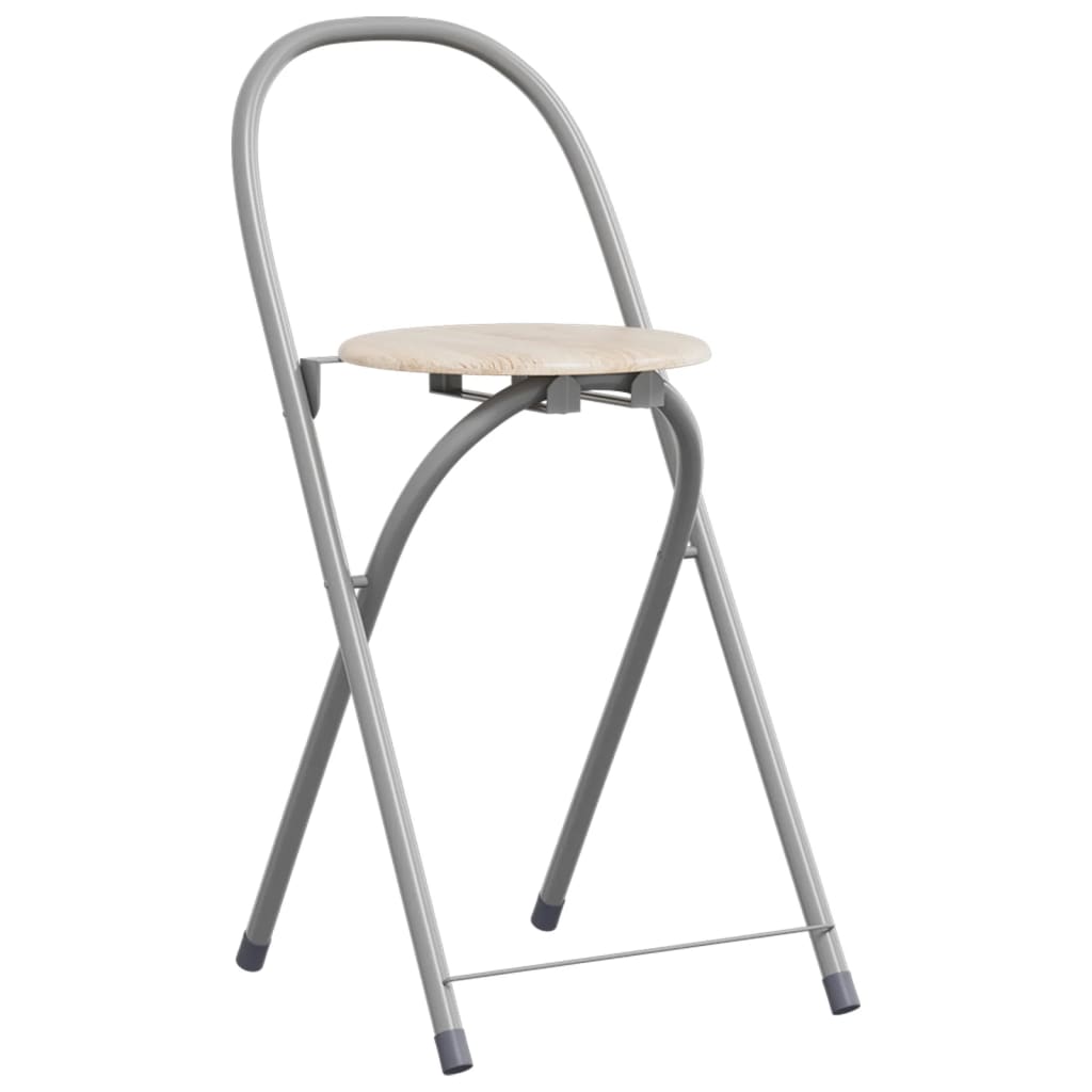 Table à manger pliante cinq pièces en MDF