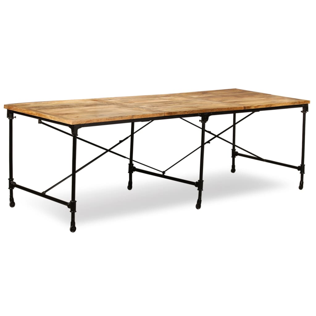 Table à manger en bois de manguier massif 240 cm