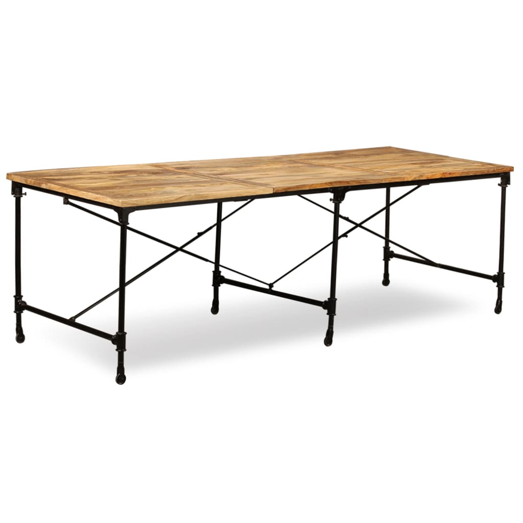 Table à manger en bois de manguier massif 240 cm
