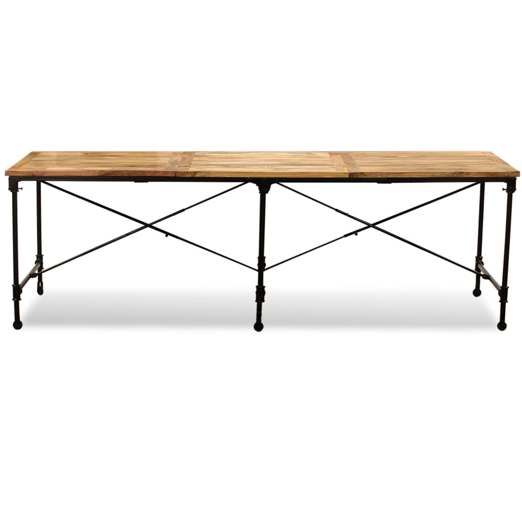 Table à manger en bois de manguier massif 240 cm