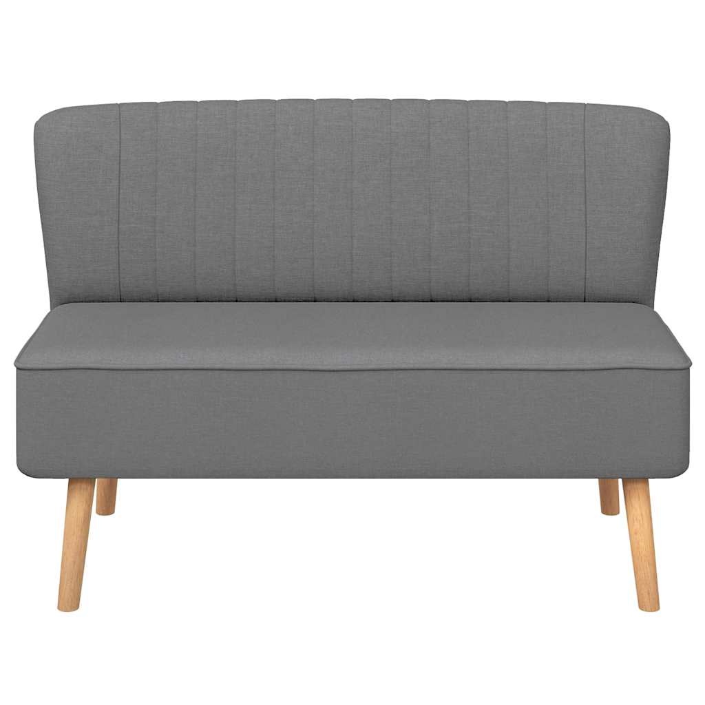 Tissu pour canapé 117x55,5x77 cm gris clair
