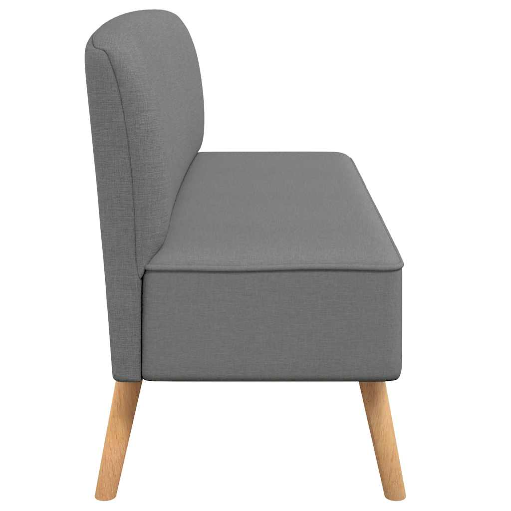 Tissu pour canapé 117x55,5x77 cm gris clair