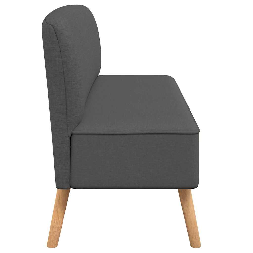 Tissu pour canapé 117x55,5x77 cm gris foncé