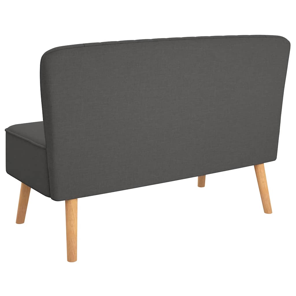Tissu pour canapé 117x55,5x77 cm gris foncé
