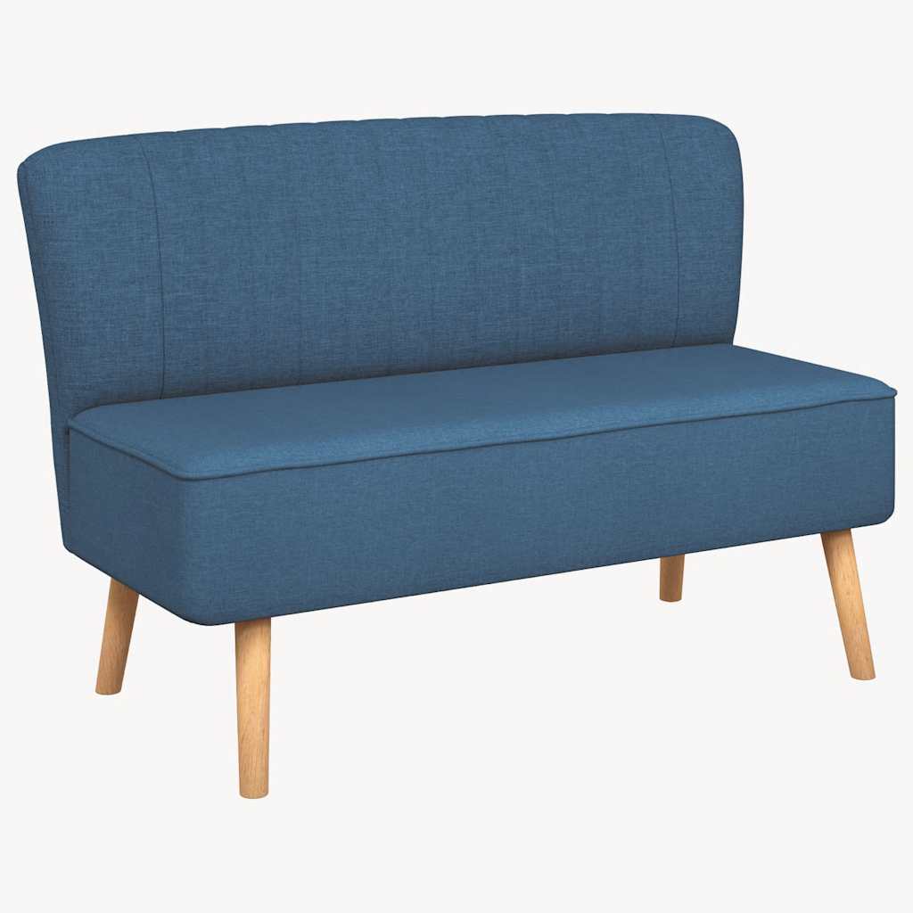 Tissu pour canapé 117x55,5x77 cm bleu