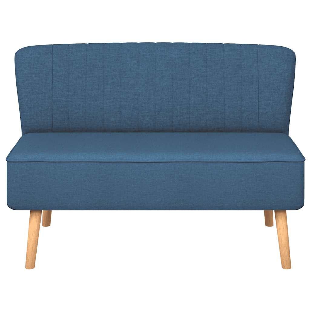 Tissu pour canapé 117x55,5x77 cm bleu