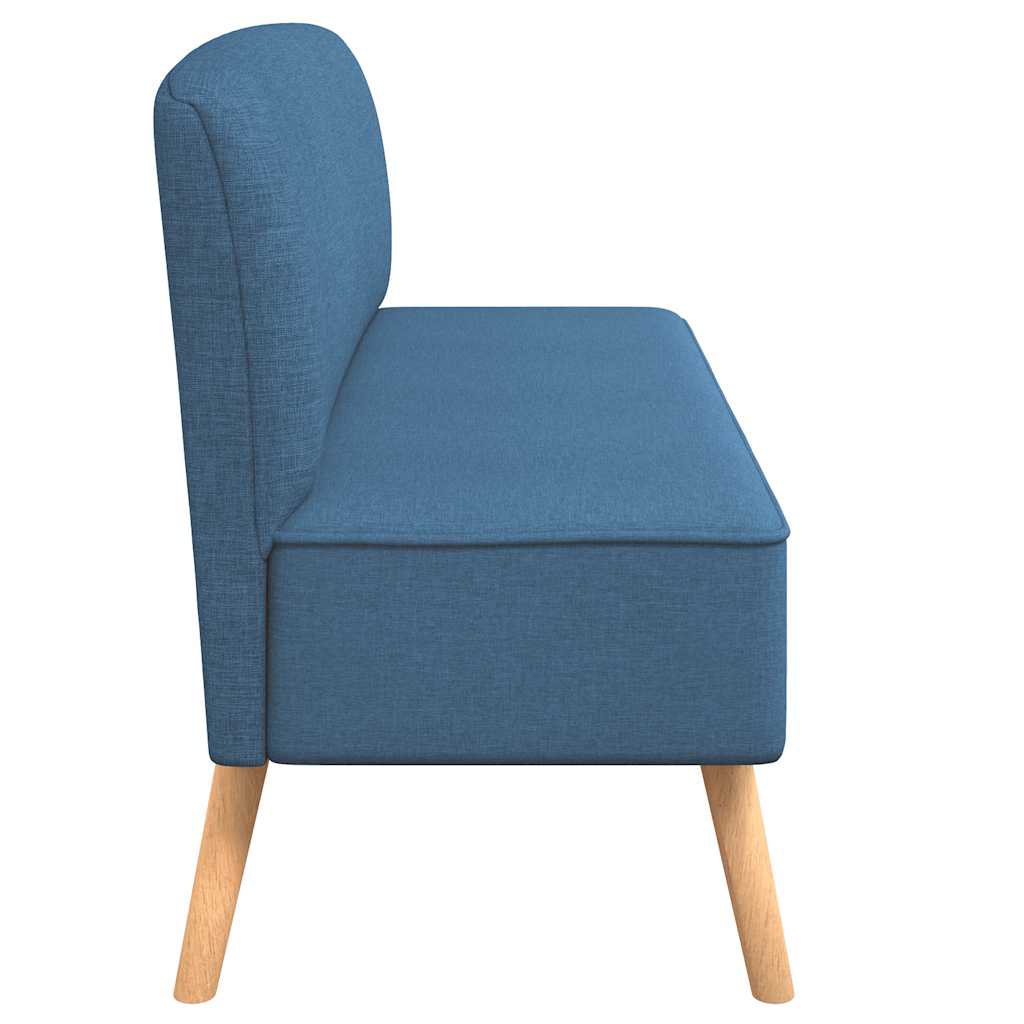 Tissu pour canapé 117x55,5x77 cm bleu