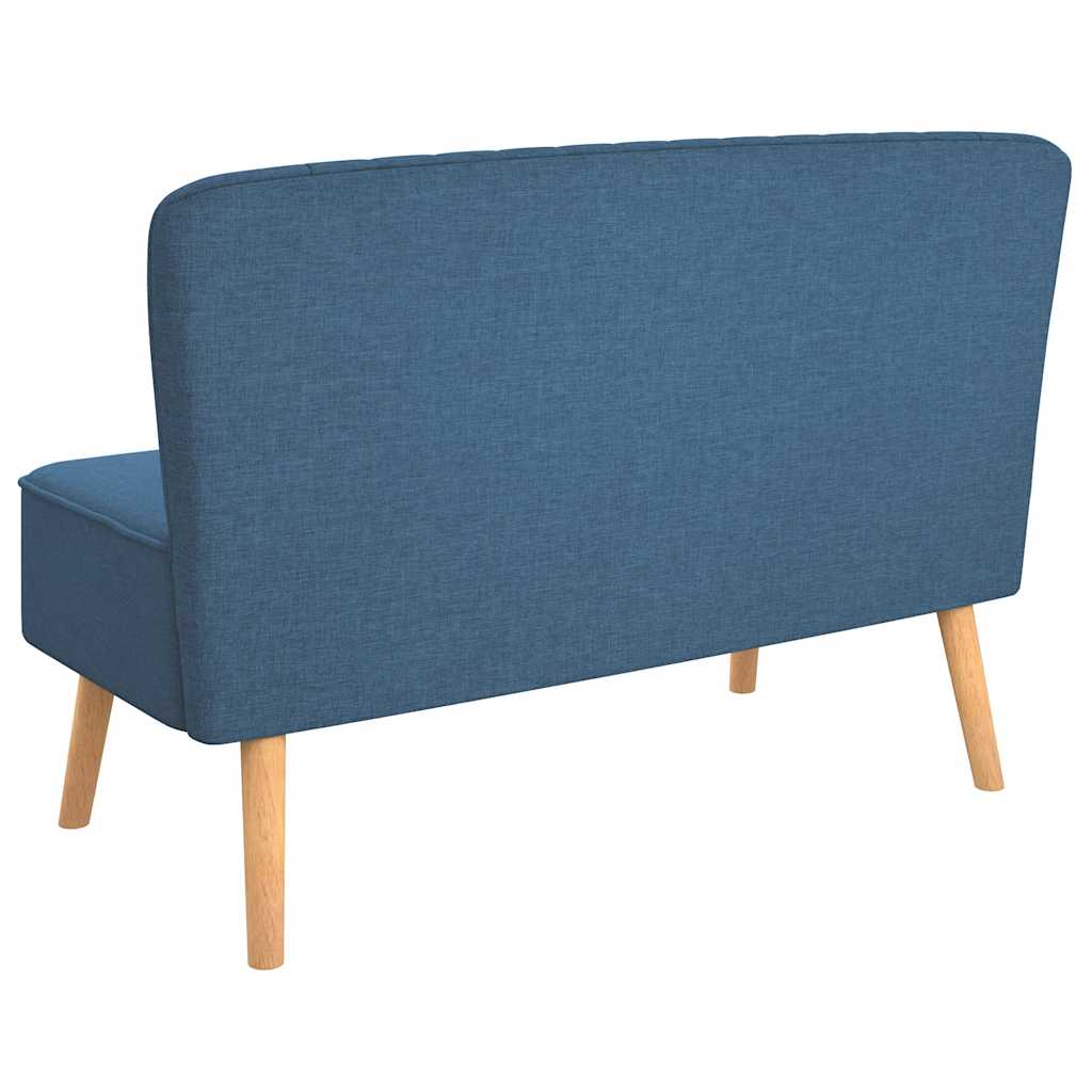 Tissu pour canapé 117x55,5x77 cm bleu
