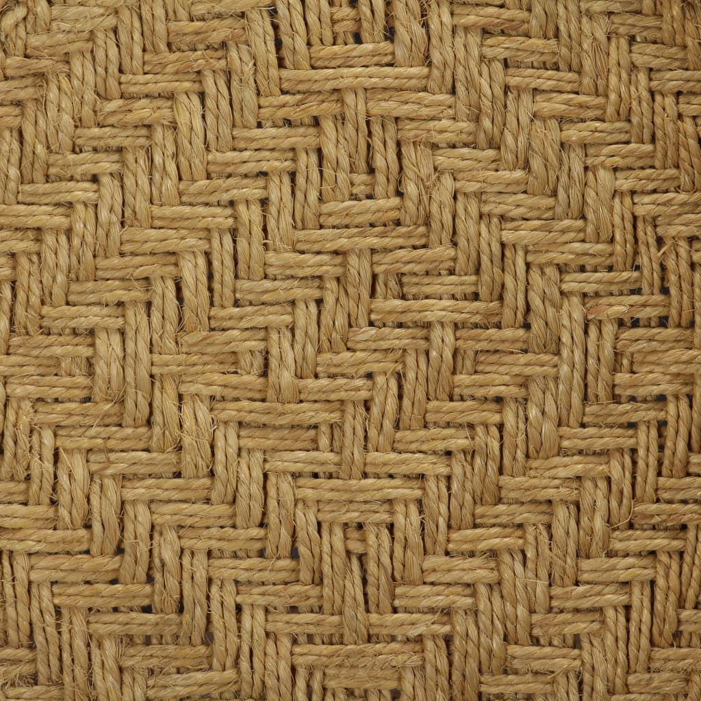 Ensemble de 2 tables basses en jute naturel
