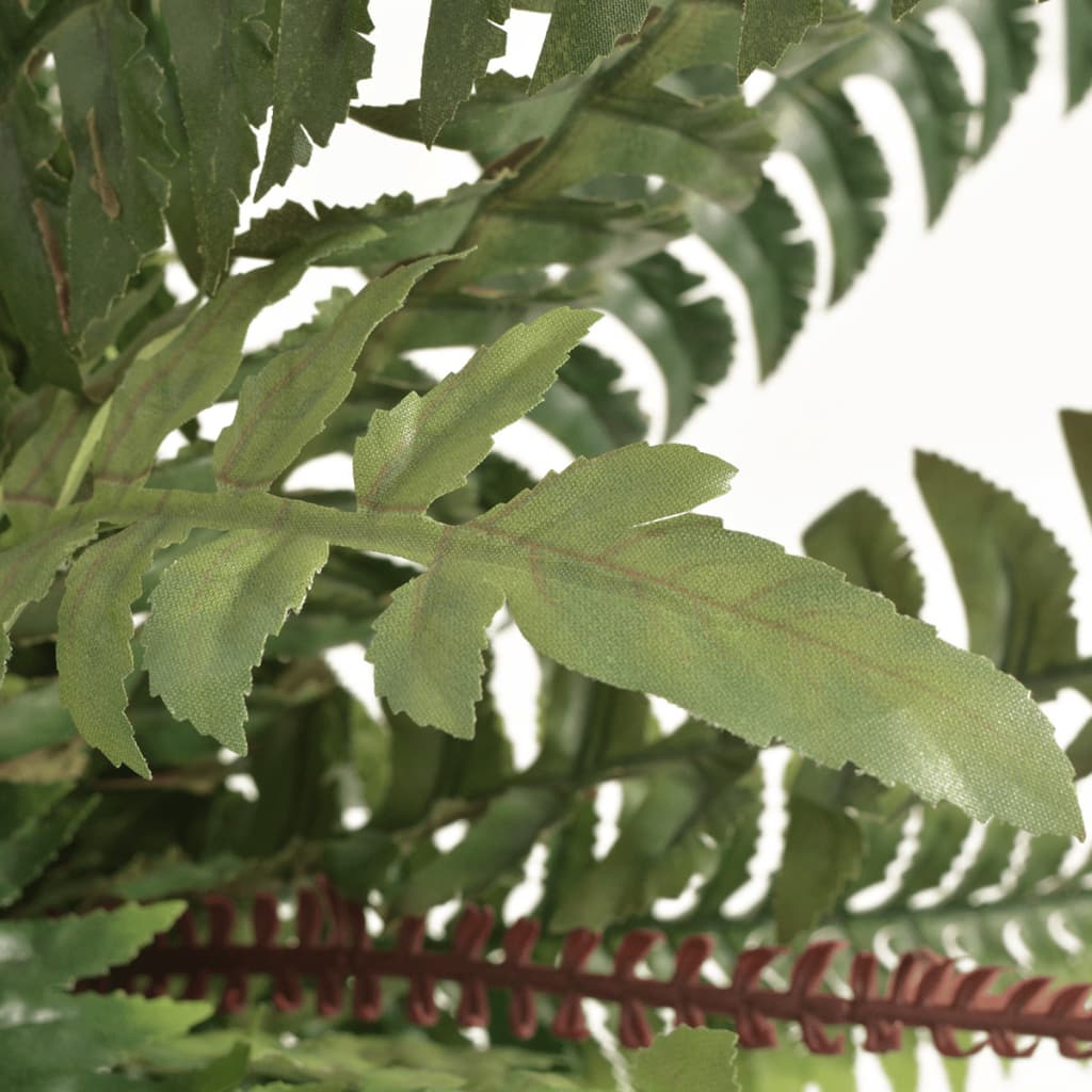 Artificial fern plant with pot 50 cm green