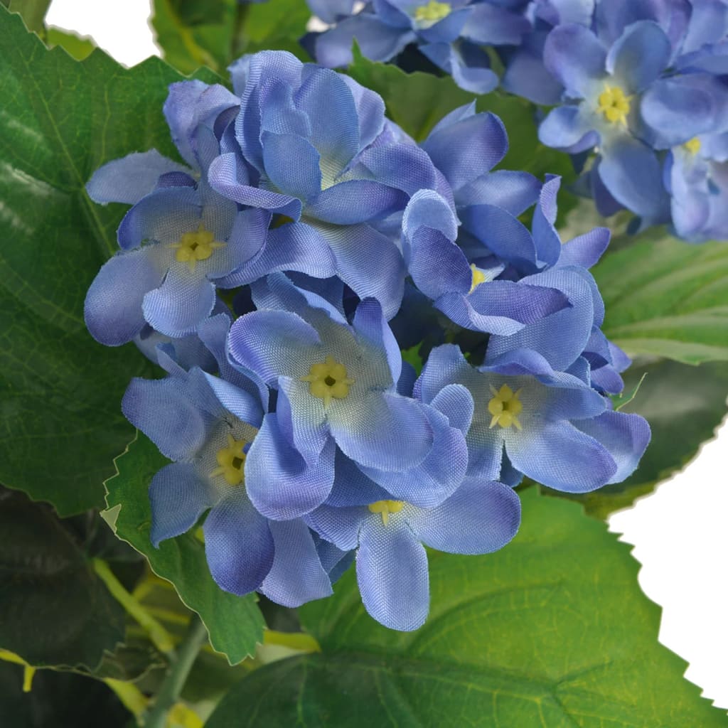 Artificial Hydrangea with Pot 60 cm Blue
