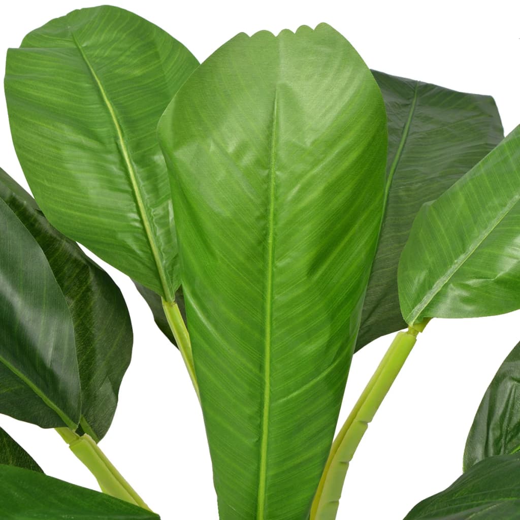 Artificial banana tree with pot 150 cm green