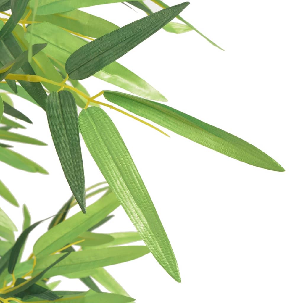 Artificial bamboo plant with pot 120 cm green