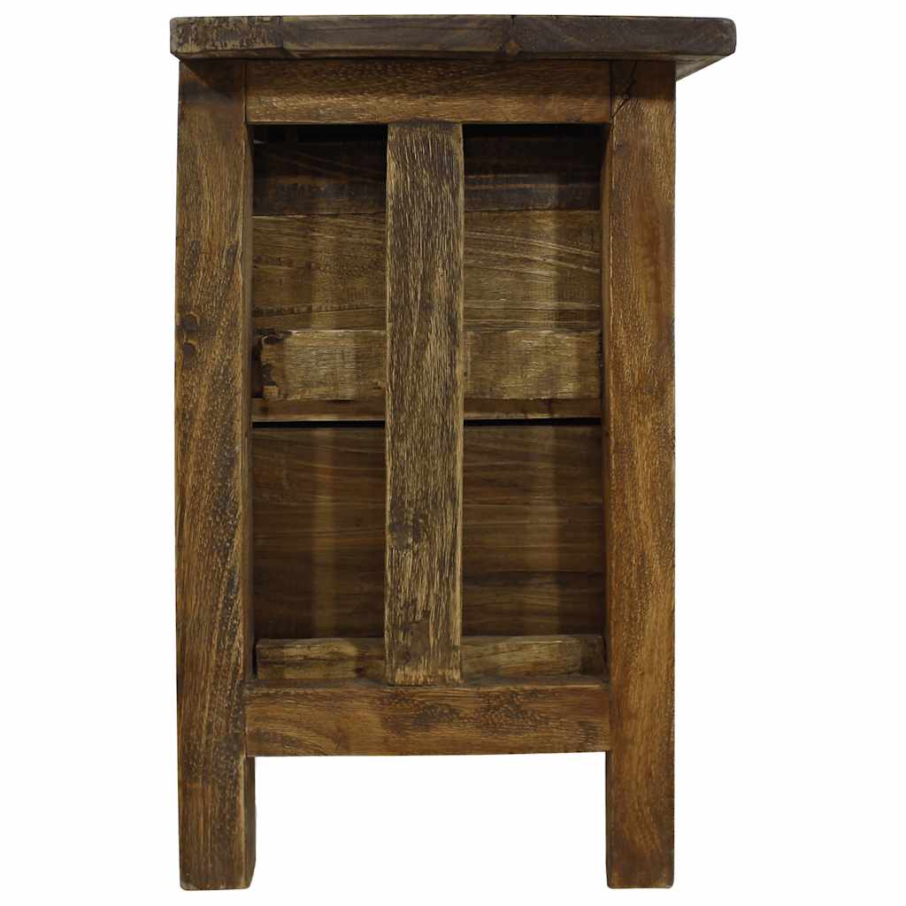 Bedside table solid mahogany 40x30x51 cm