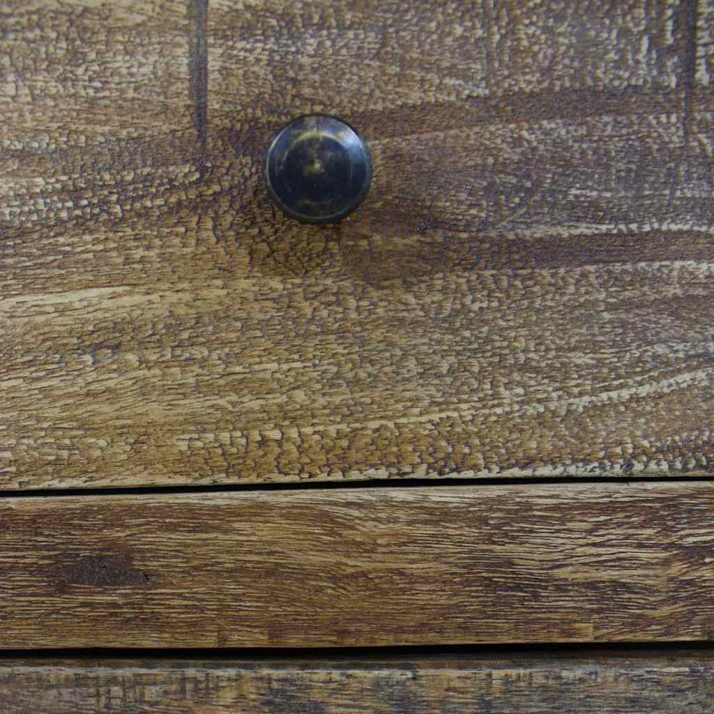 Bedside table solid mahogany 40x30x51 cm