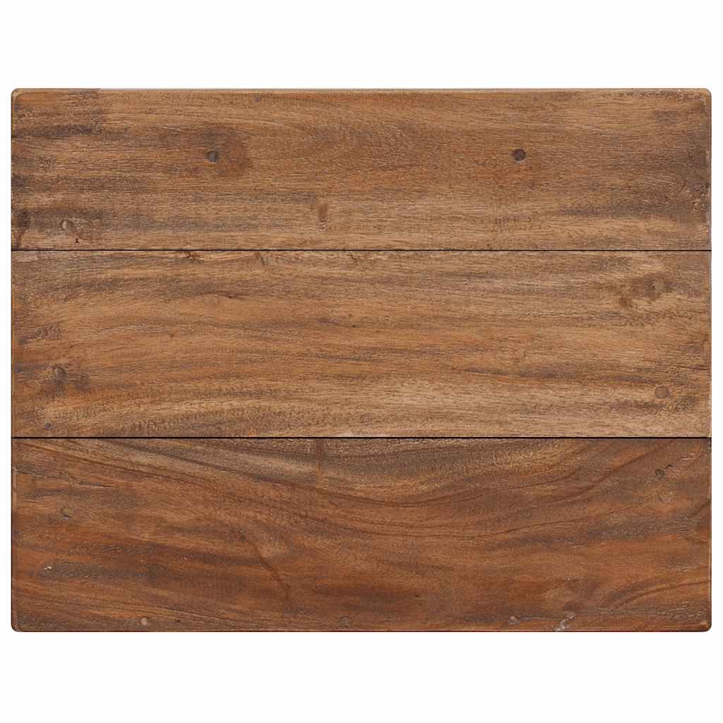 Bedside table solid mahogany 40x30x51 cm