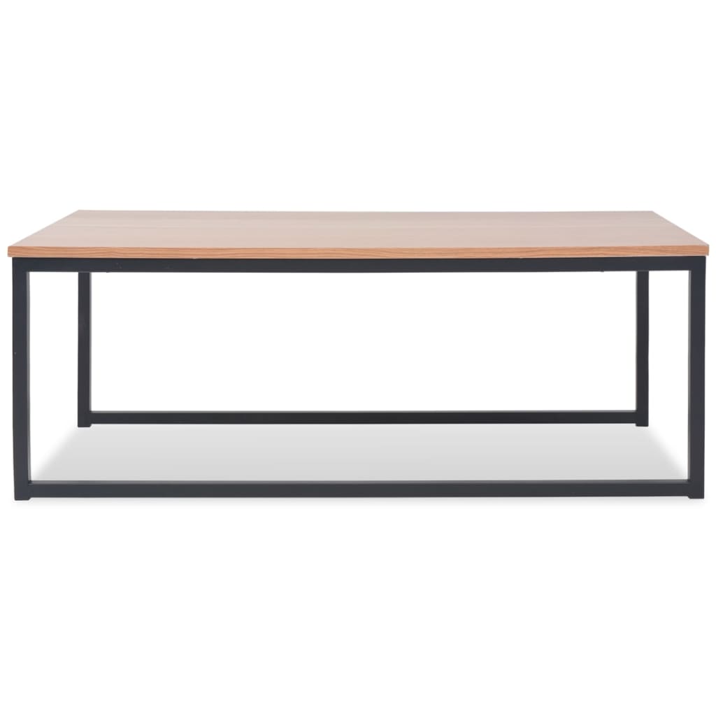 3-piece coffee table set ash wood
