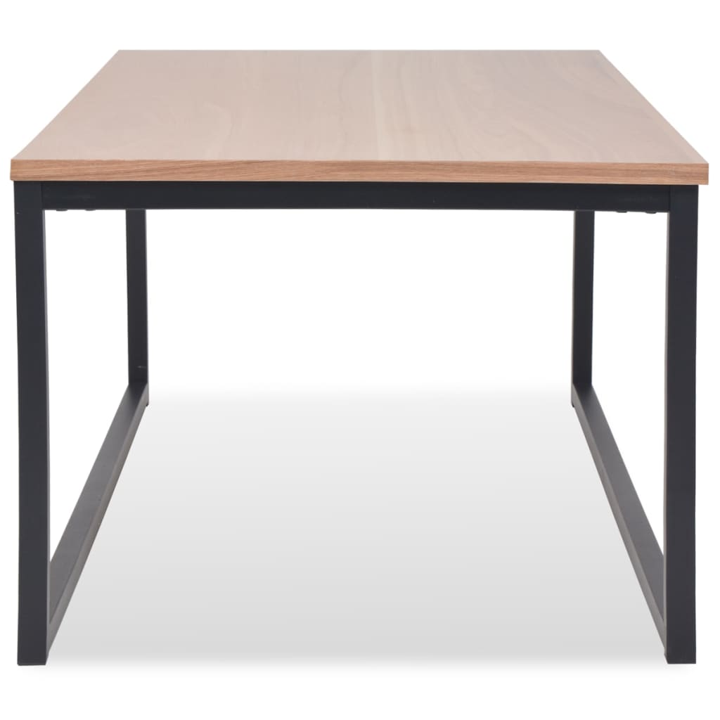 3-piece coffee table set ash wood