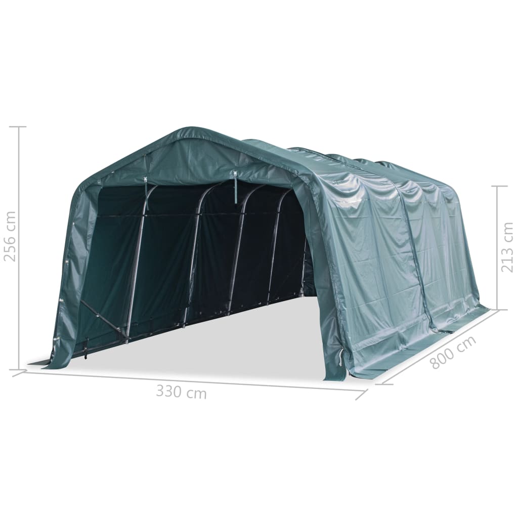 Stahlrahmen für Zelt 3,3x8 m