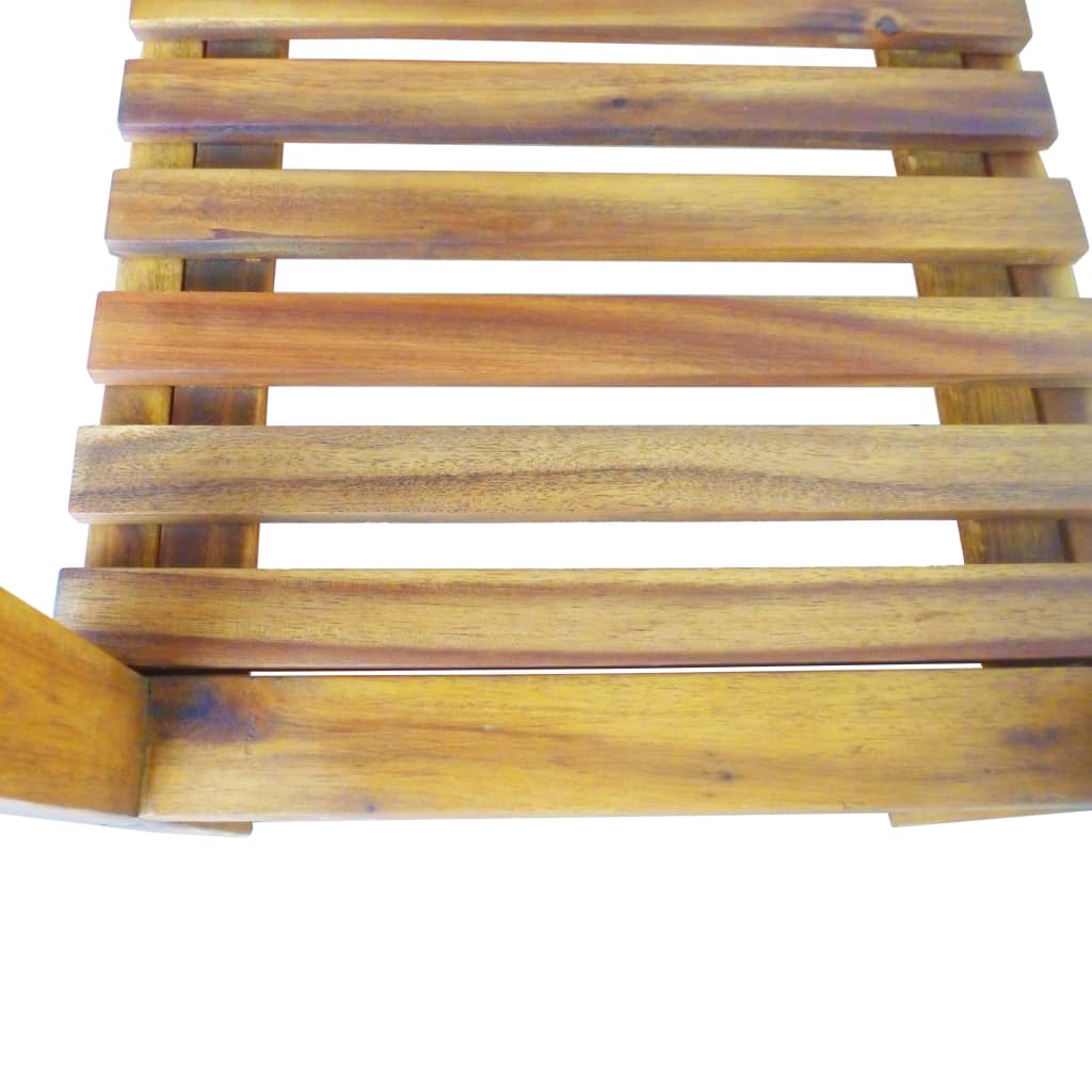 Raised Garden Bed Acacia Solid Wood and Zinc