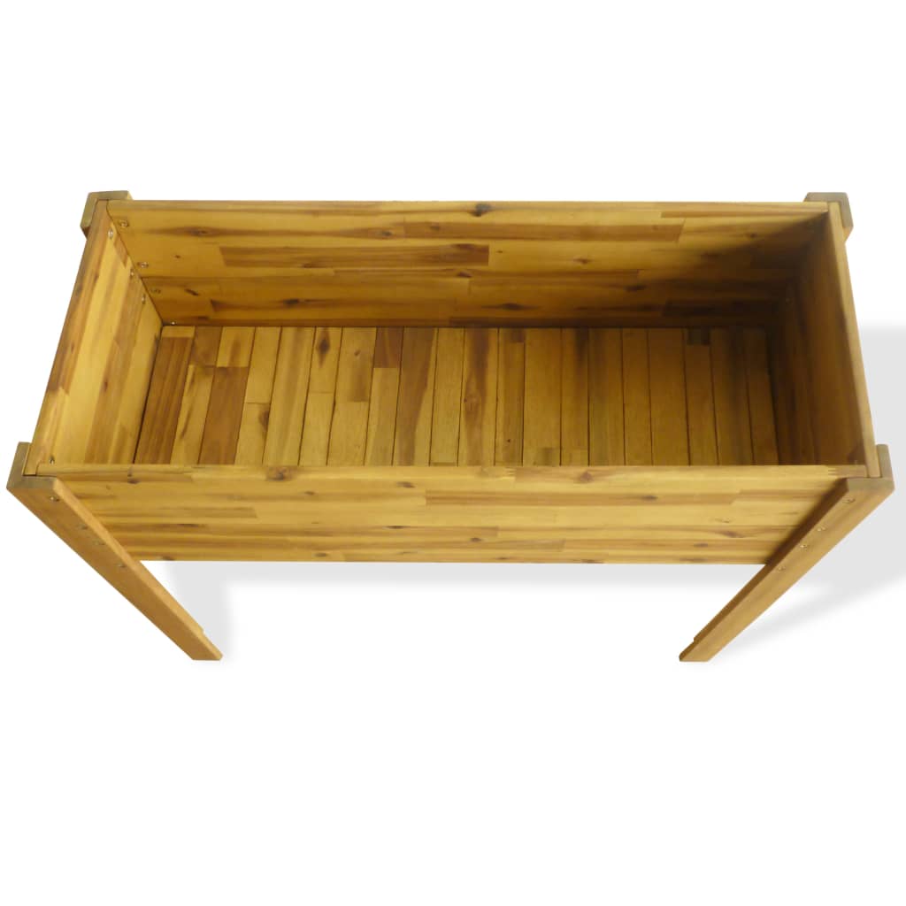 Raised Garden Bed Acacia Solid Wood