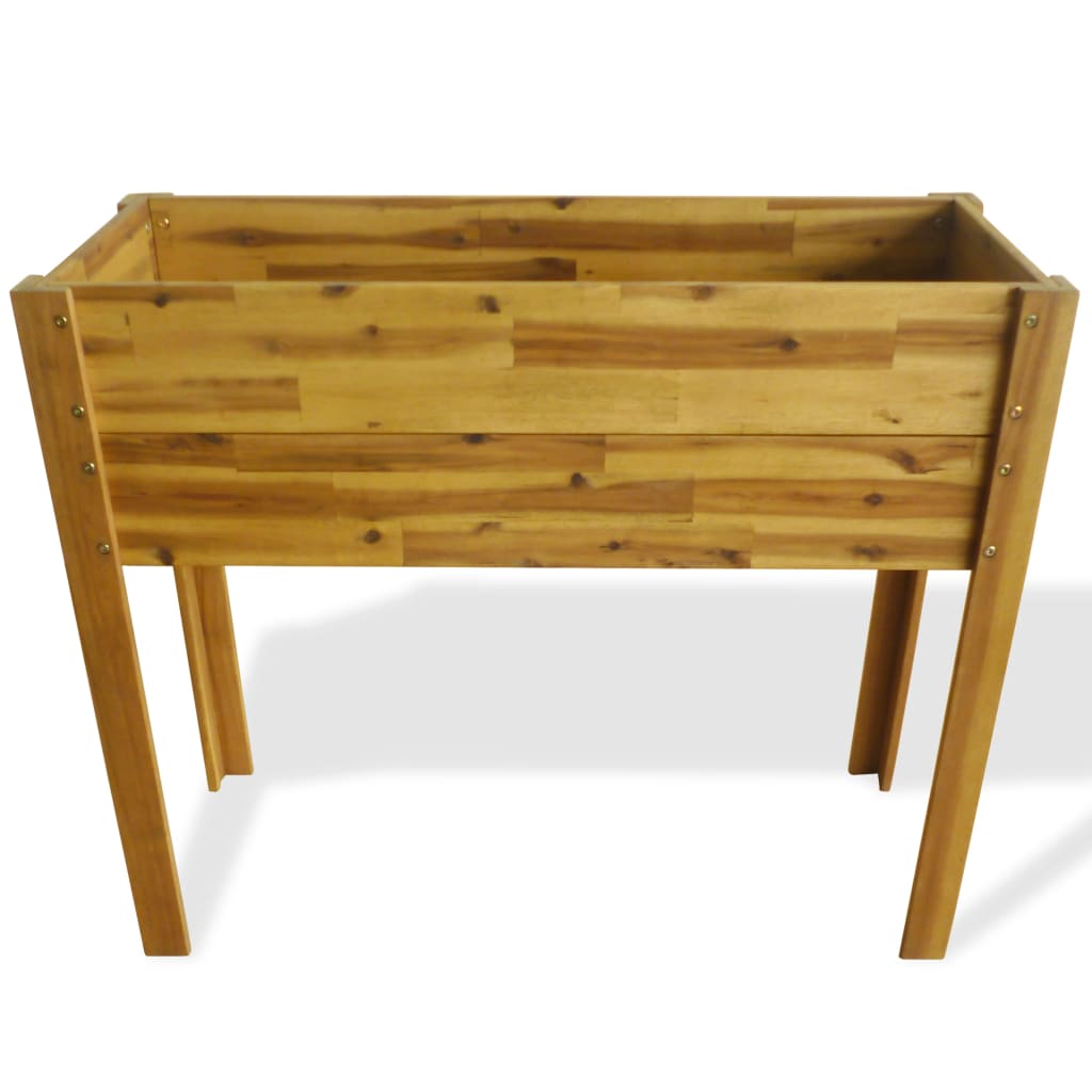 Raised Garden Bed Acacia Solid Wood